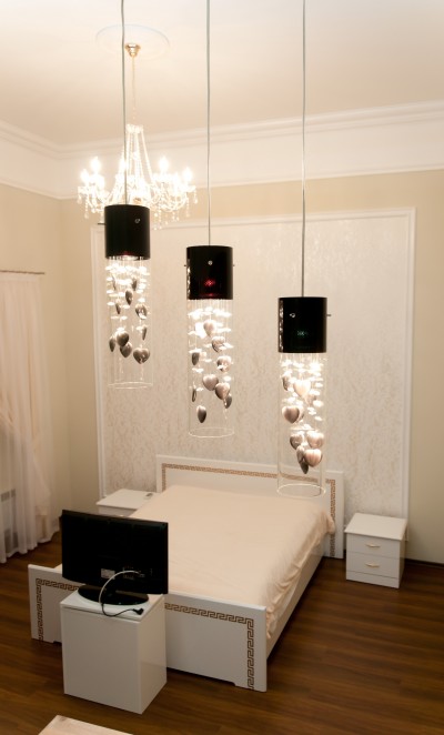 Гостиная квартиры на Александровском проспекте В Одессе. 