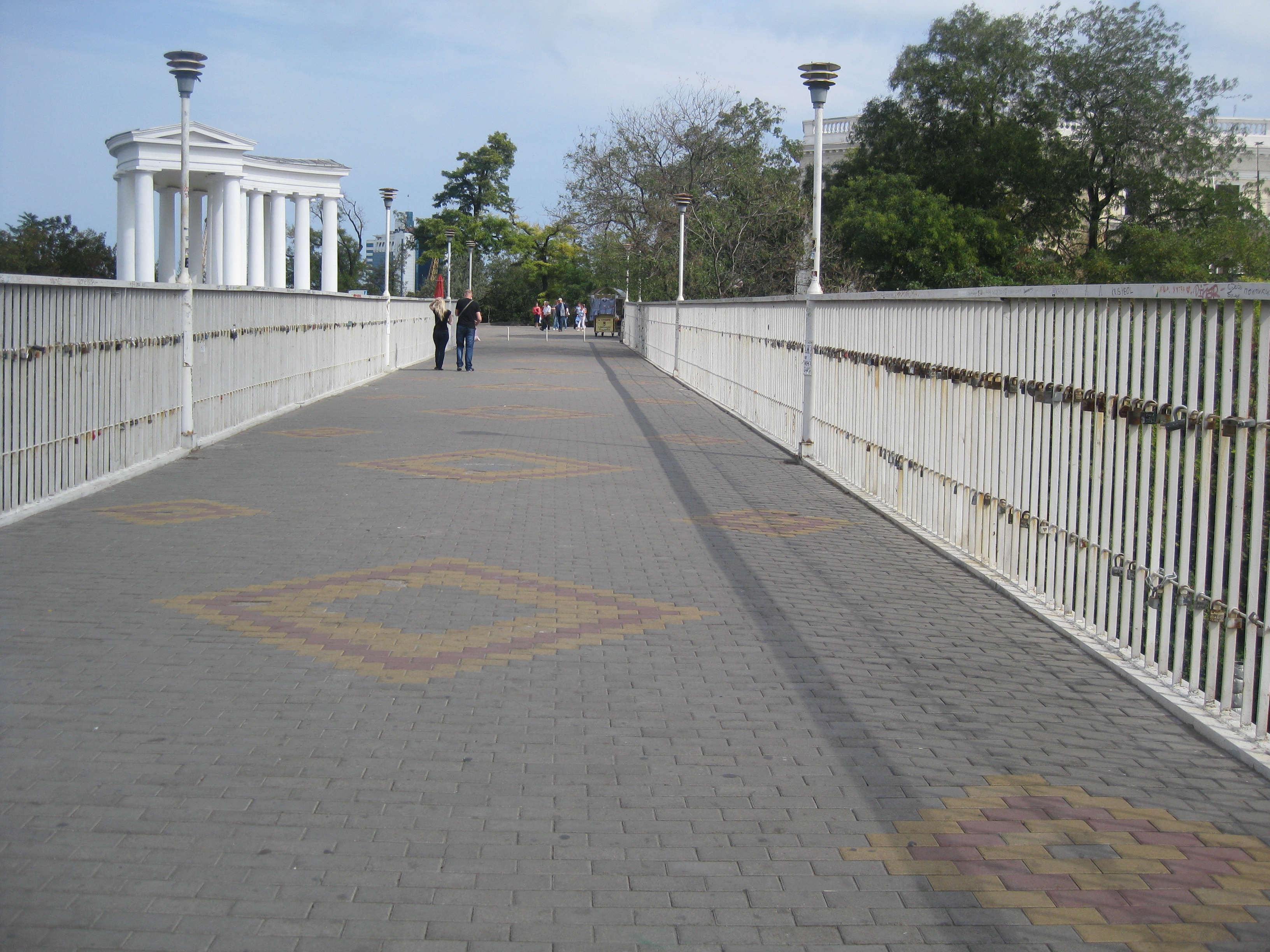 Mother-in-law's bridge in Odessa Ukraine.