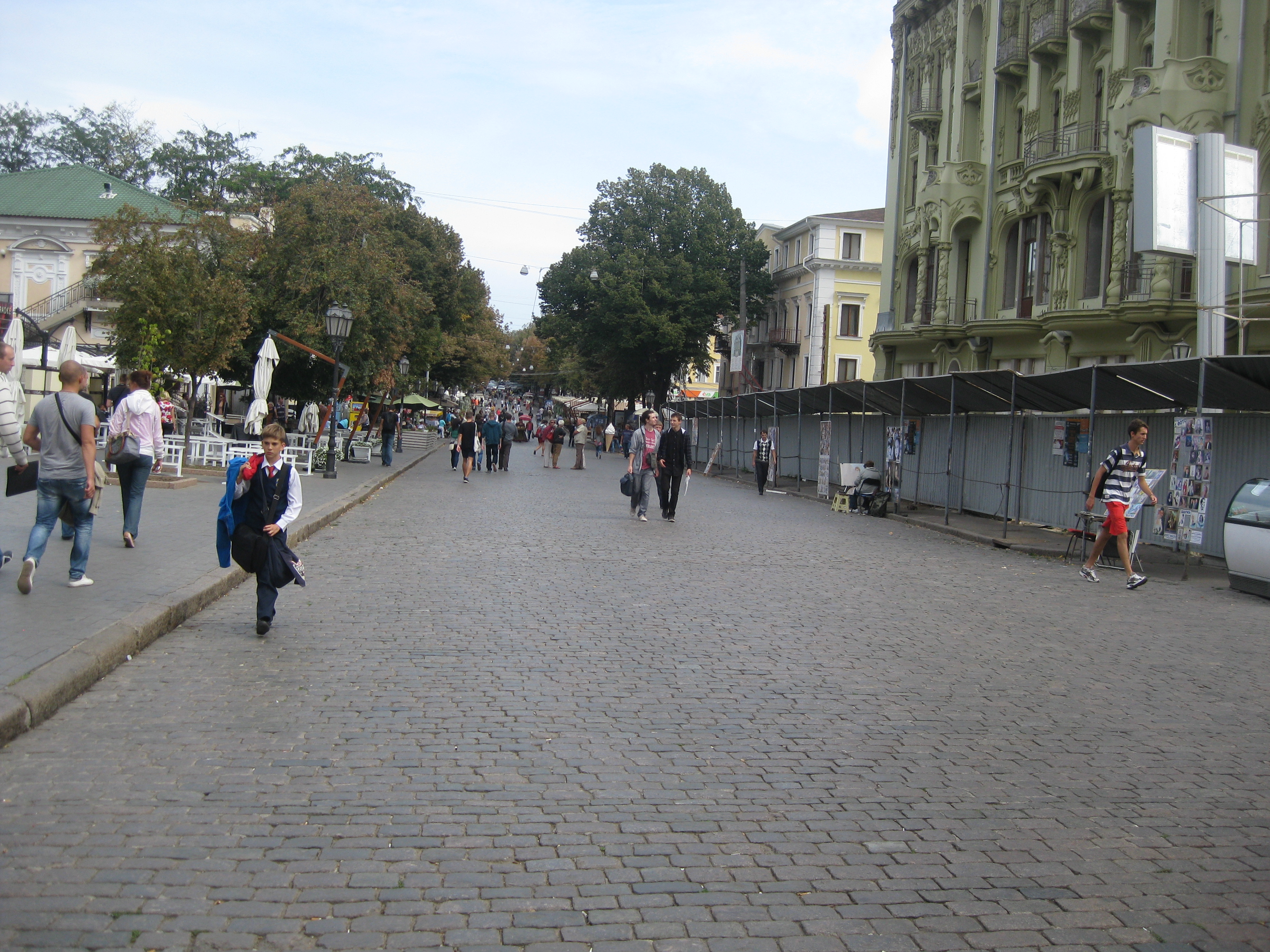 Одесса Дерибасовская.